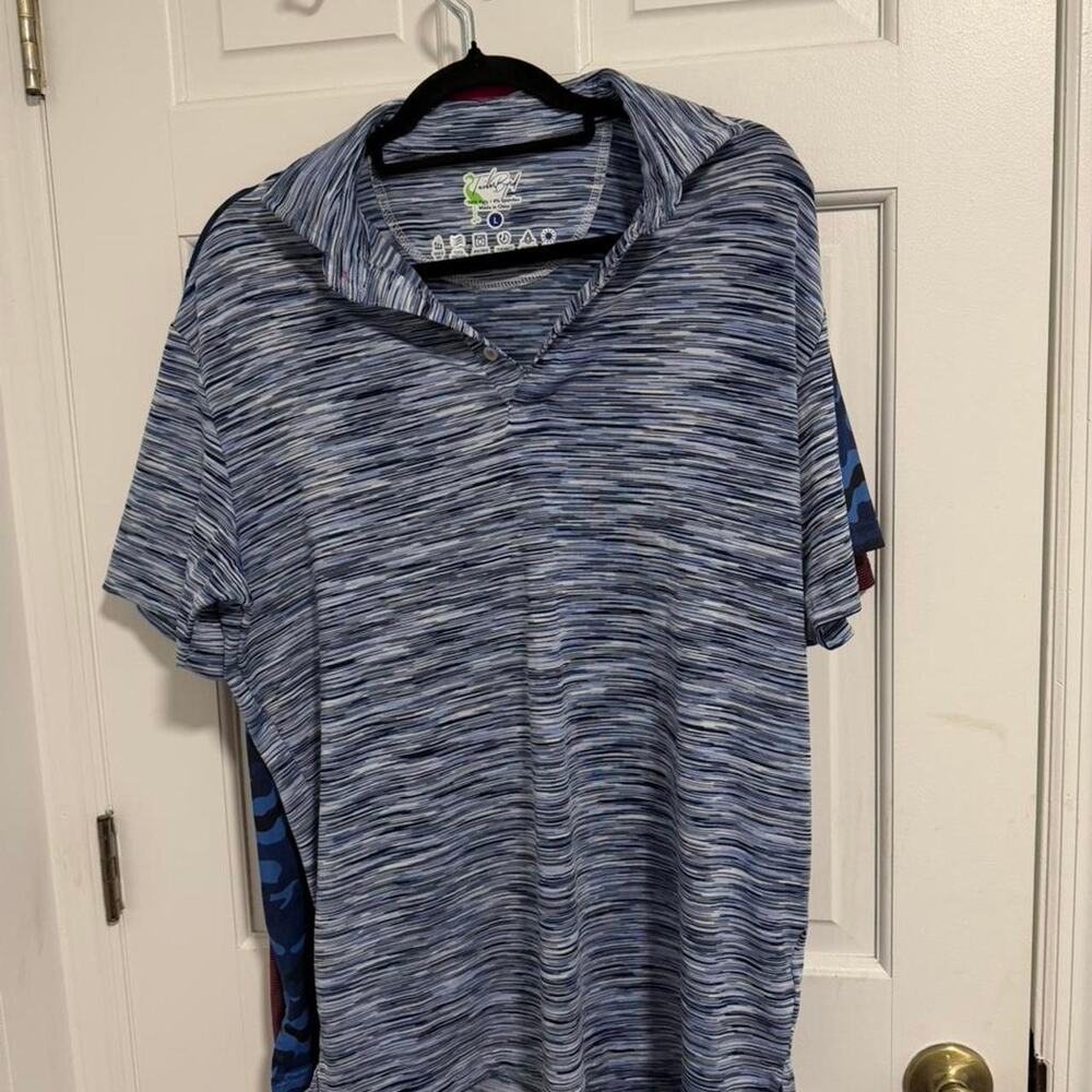 Bundle of 3 TailorByrd Polo Shirts Size Large - Picture 5 of 5